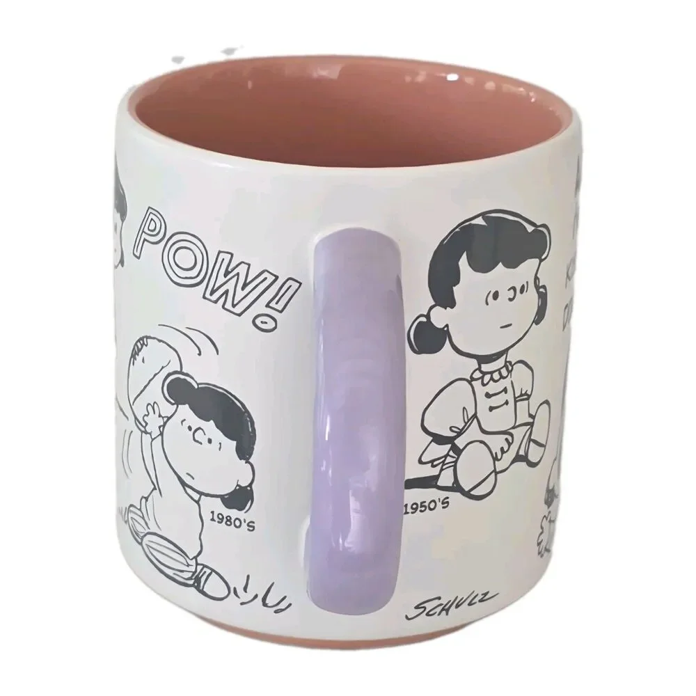 Hallmark Peanuts 75th Anniversary Lucy Through the Decades Coffee Mug